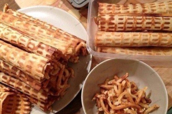 вафельный пирог. что можно приготовить из вафель. вафельный торт. вафельный торт. что можно приготовить из вафель.