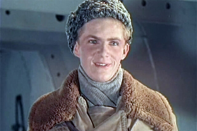    «Следы на снегу», 1955 г. Кадр из фильма