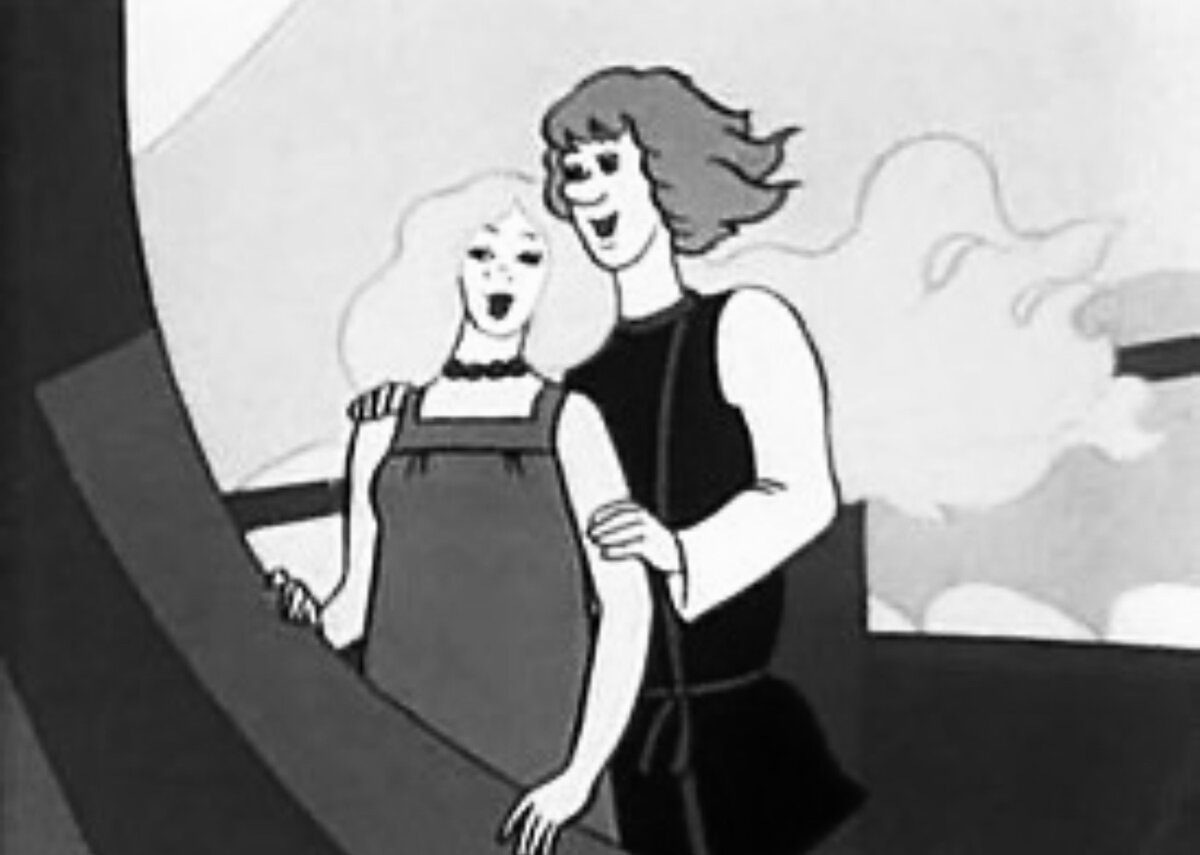 Кадр из мультфильма «Летучий корабль»