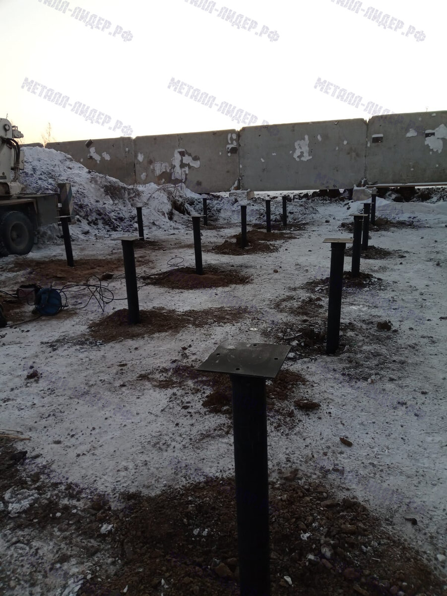 Винтовые сваи на Алтайе