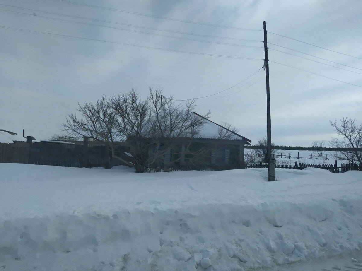Фото автора. Домик в селе Ольховка