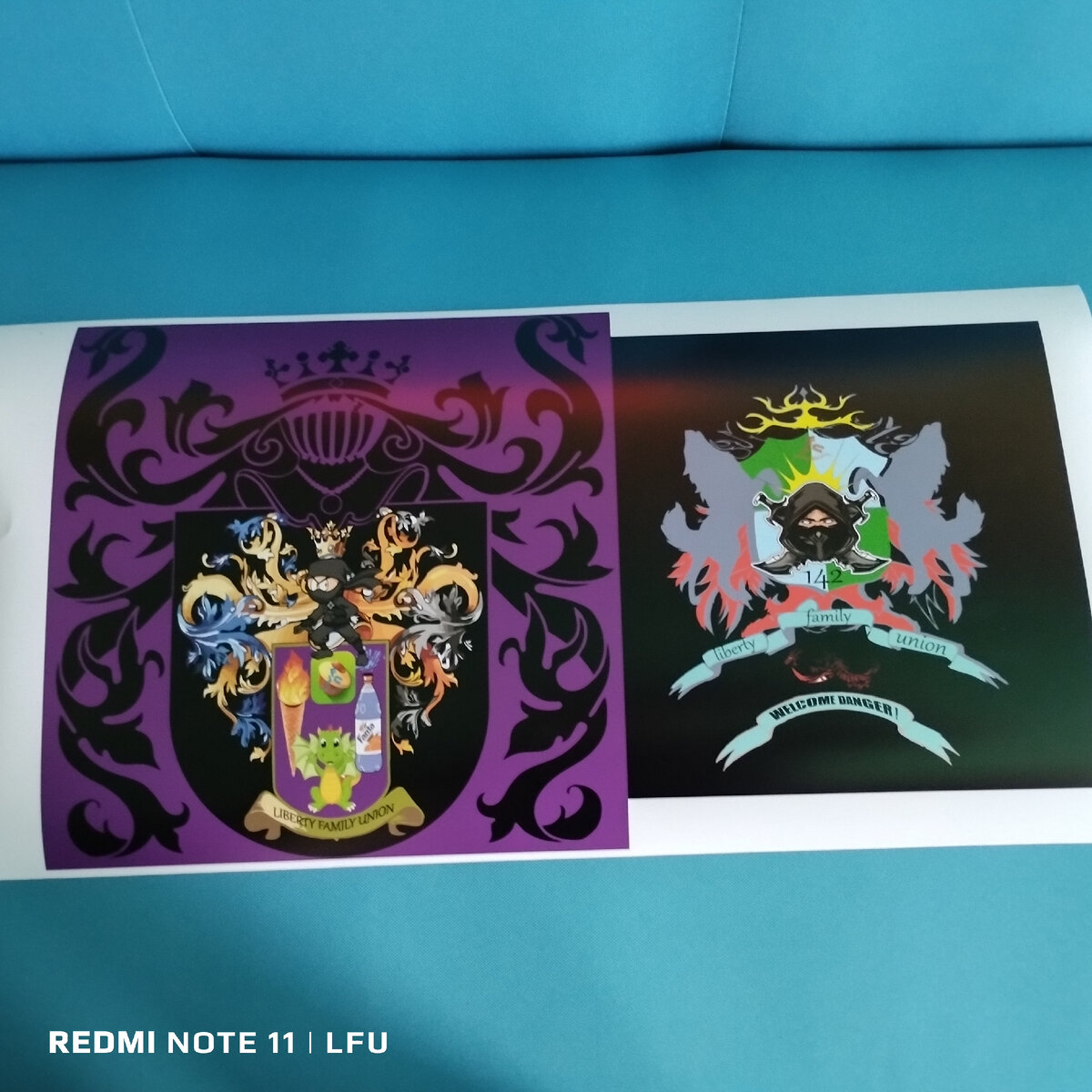 Так выглядит напечатанный  постер на фотобумаге.