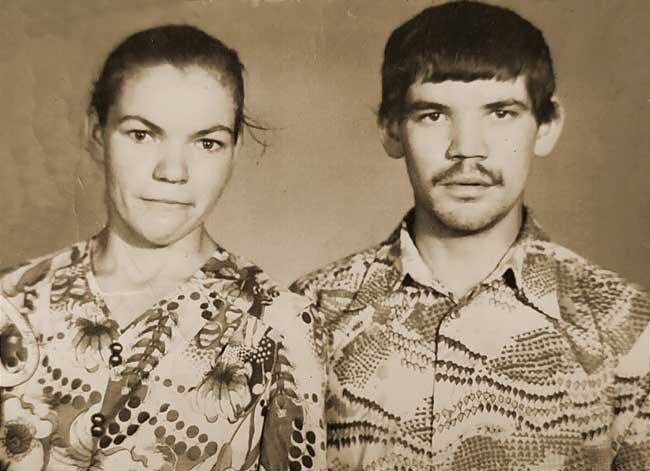 Василий и Антонина Субботины в молодые годы