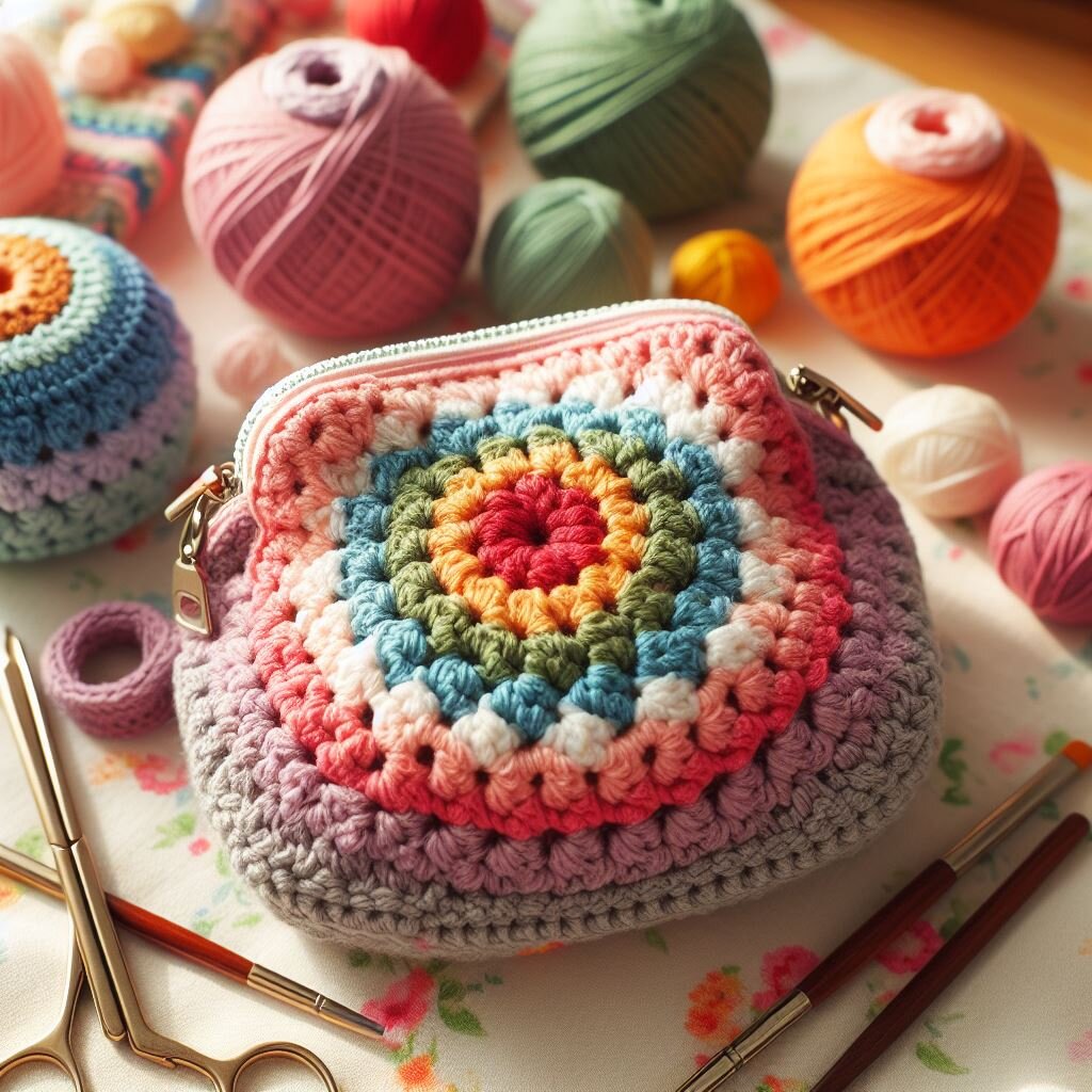 Сумка на молнии крючком | УРОКИ ВЯЗАНИЯ Marsana Crochet | Дзен