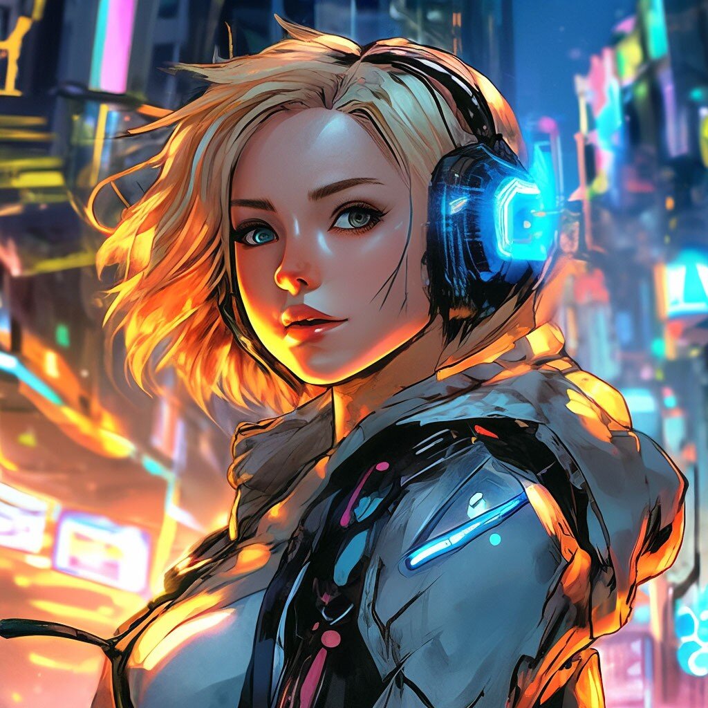 Обычная девушка по мнению нейросети. Ничего так, но хотелось бы лучше. 