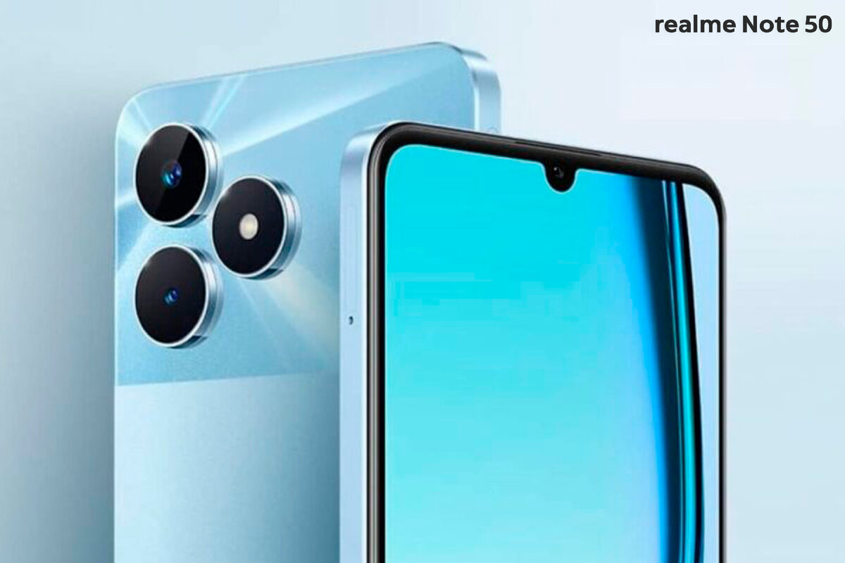 Realme note 50 кнопки