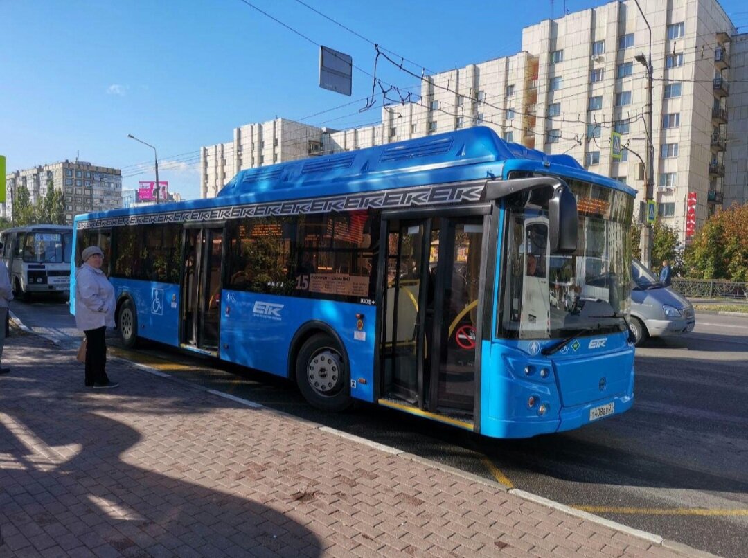 Новый автобус "ЛиАЗ-5292.67" в Белгороде.