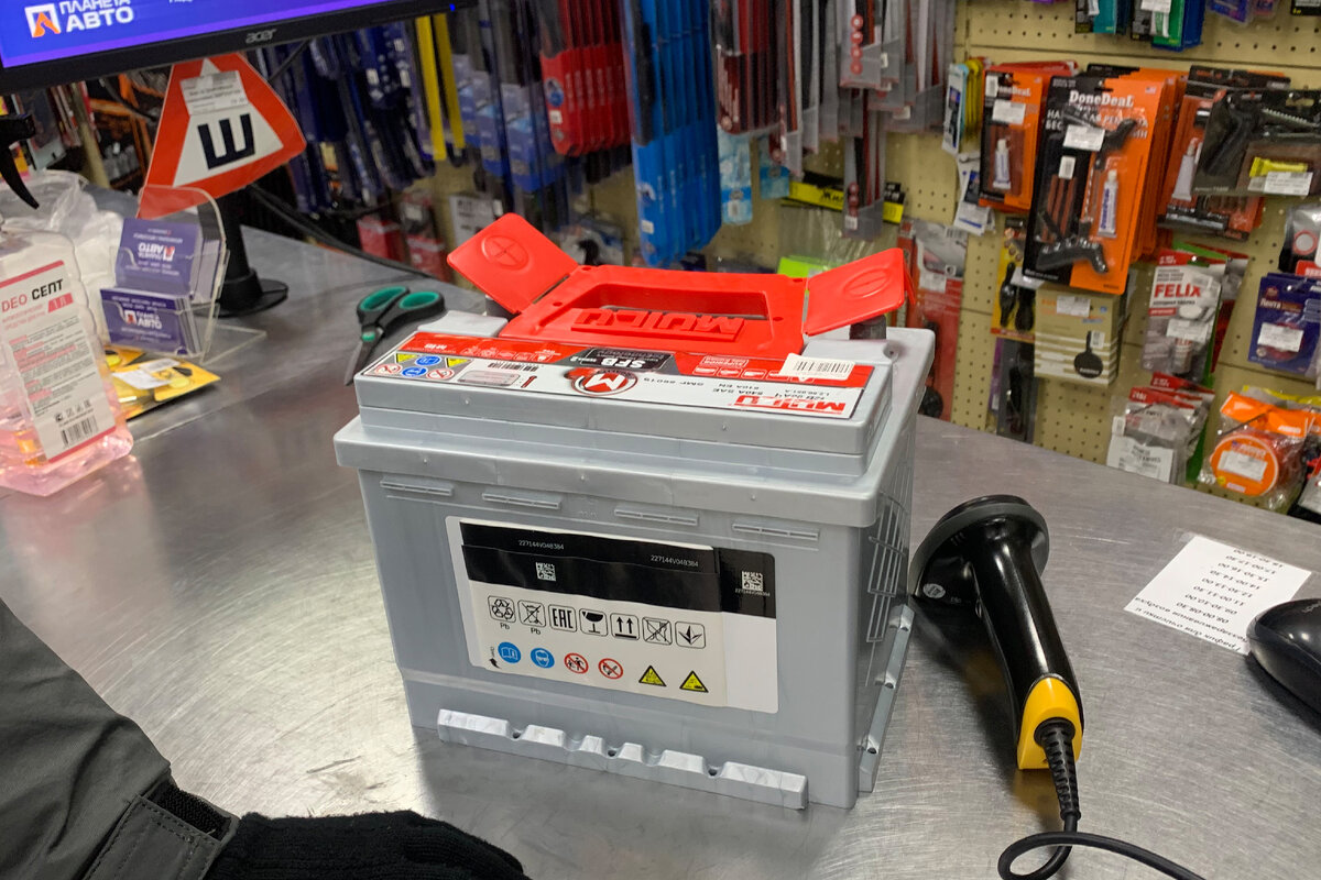 новый аккумулятор