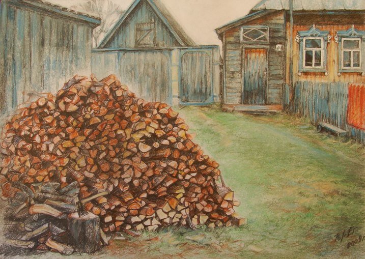 Глава из второй книги романа «Провинция слёз» / Художник Оксана Рощина-Егорова