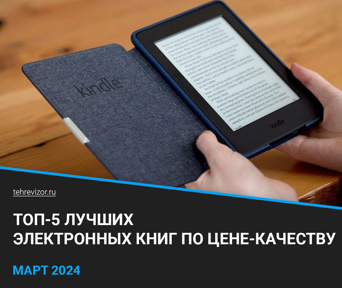 ТОП 5 лучших электронных книг 2024 года: рейтинг по цене-качеству |  техРевизор - рейтинги и обзоры лучшего | Дзен