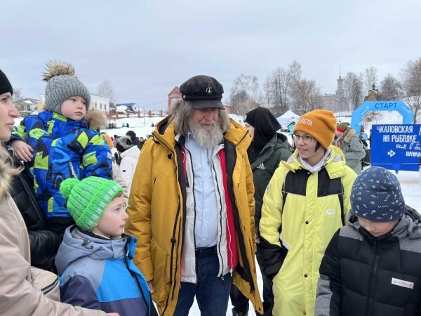 Федору Конюхову понравилась душевная атмосфера фестиваля  📷
