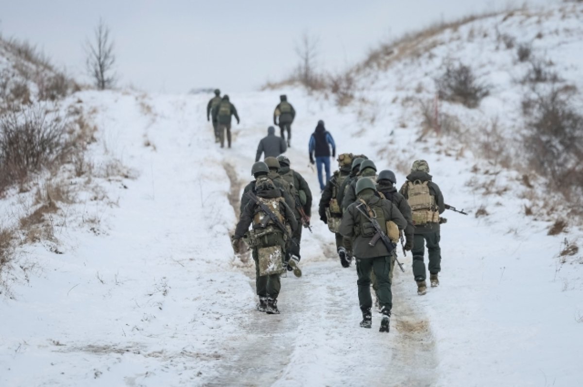    Украинские боевики бросили раненого командира под обстрелом