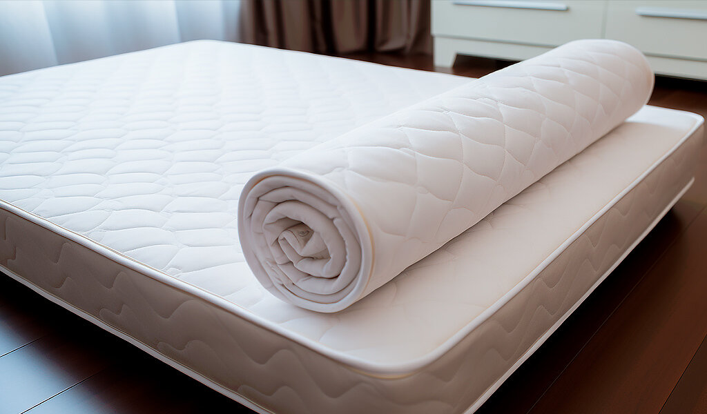     Матрас после удаления вакуумной упаковки