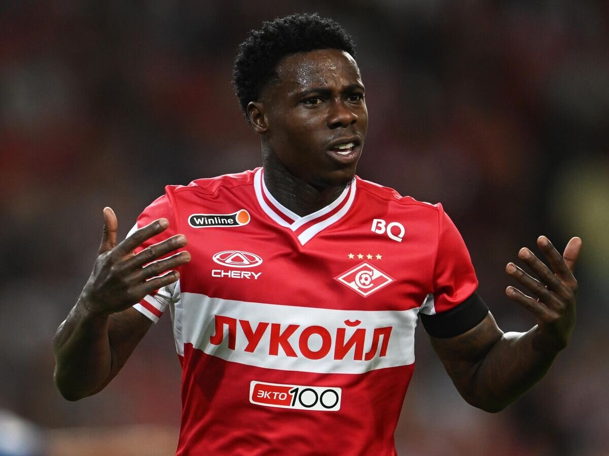    Игрок ФК "Спартак" Квинси Промес© РИА Новости / Павел Бедняков