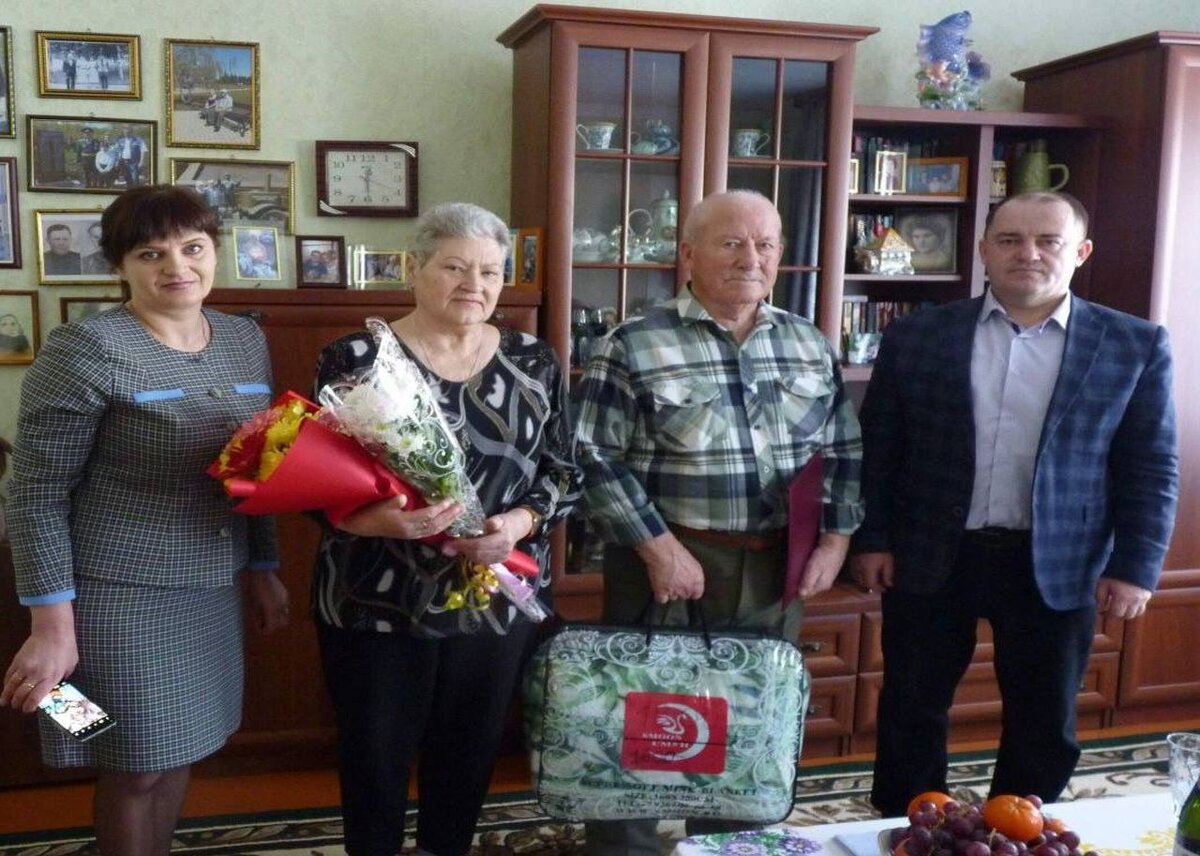    Супруги Машкины из Курской области отметили 60 лет совместной жизни