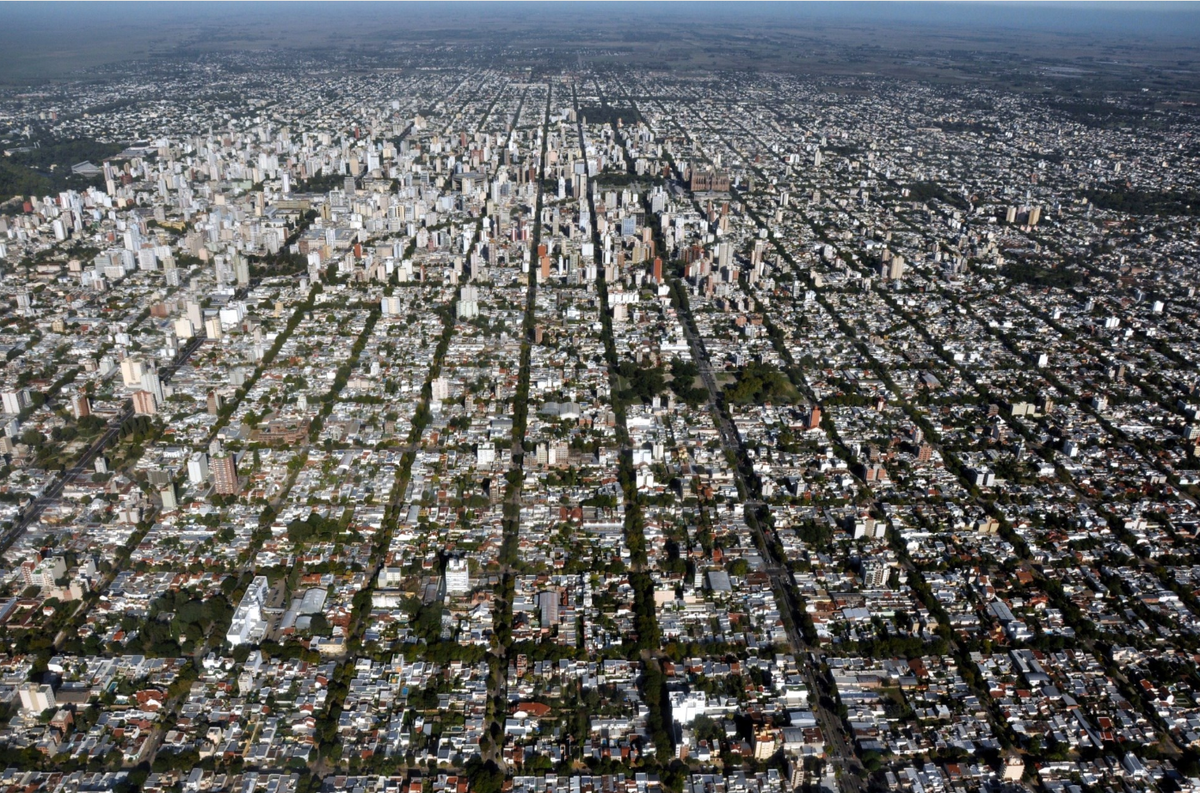 Буэнос-Айрес с высоты птичьего полета. Фото из открытых источников. 