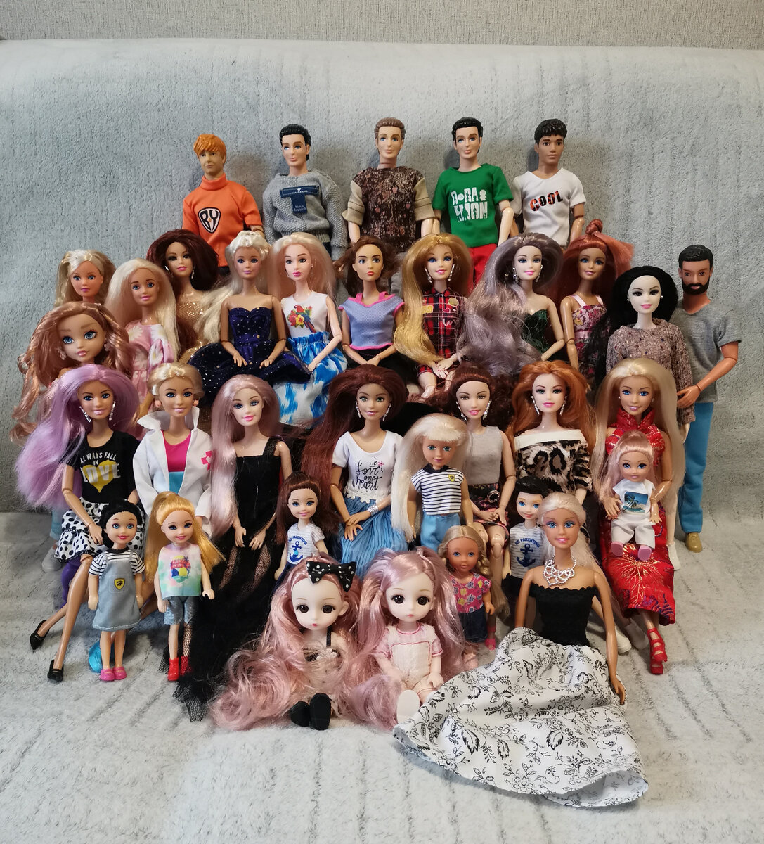 Вот такая большая компания получилась! 