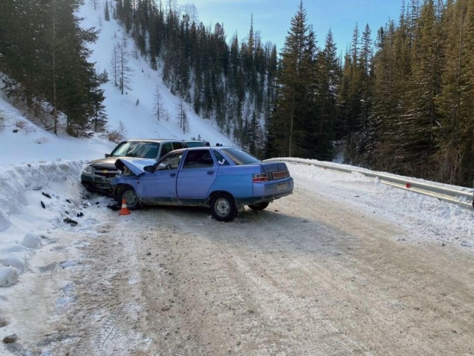    ДТП на Улаганском тракте. Источник: 04.мвд.рф