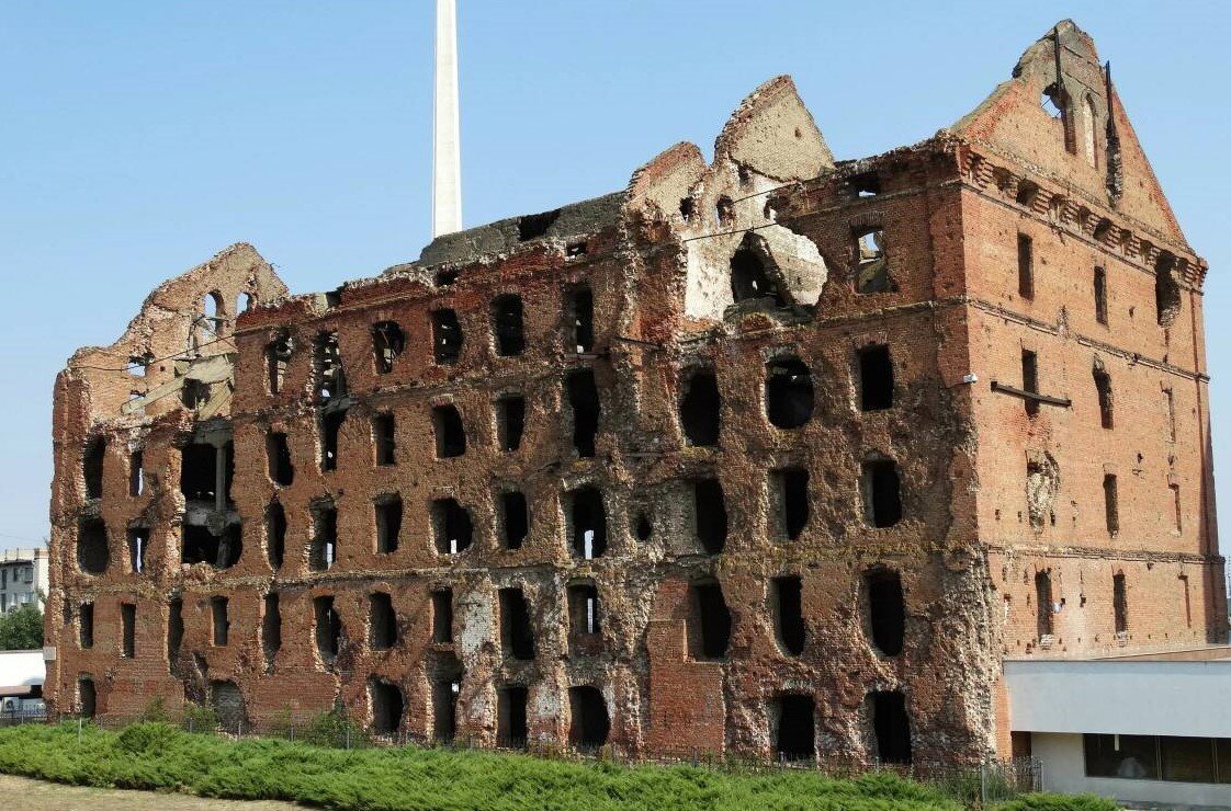 Дом Павлова в нынешнем Волгограде