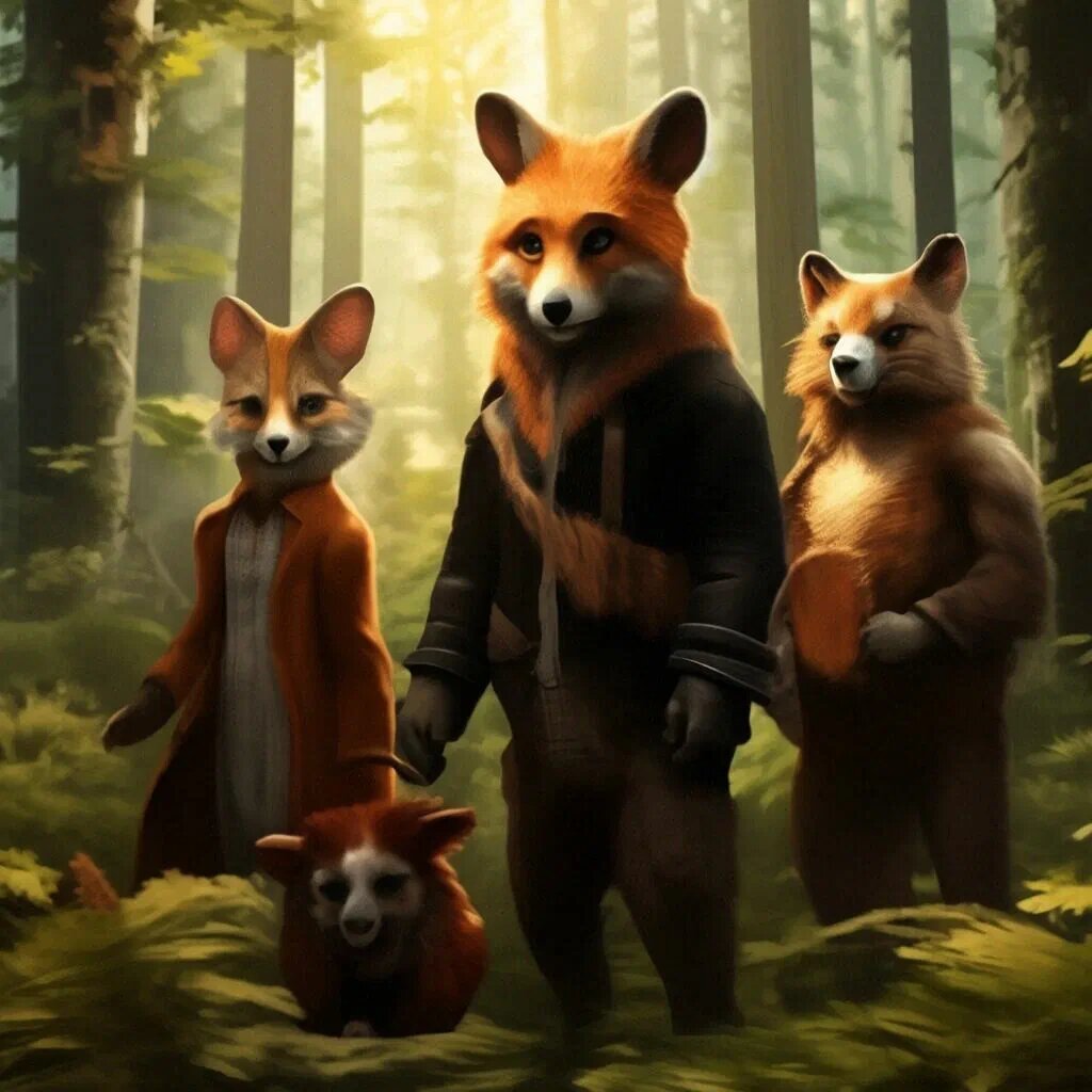 Граждане леса :) Расскажу о серьезном вопросе с юмором