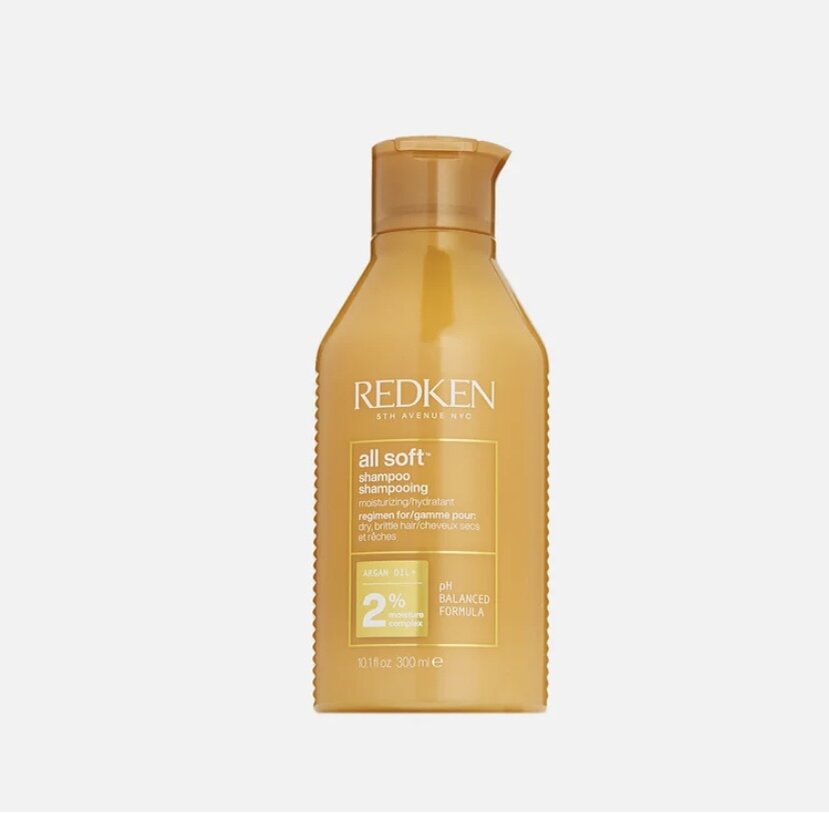 Шампунь Redken all soft с аргановым маслом