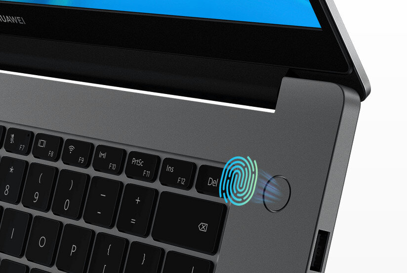 Как настроить отпечаток пальца на ноутбуке Huawei Matebook D 15