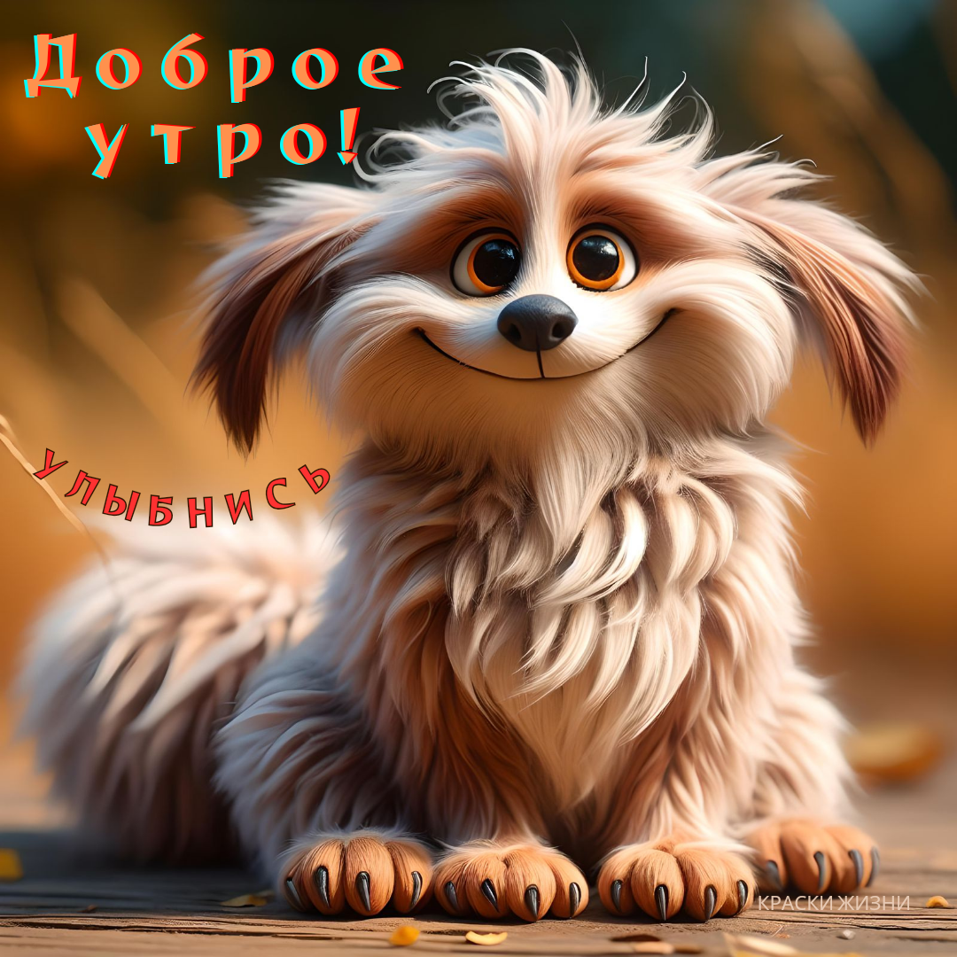 Доброе утро! Улыбнись.