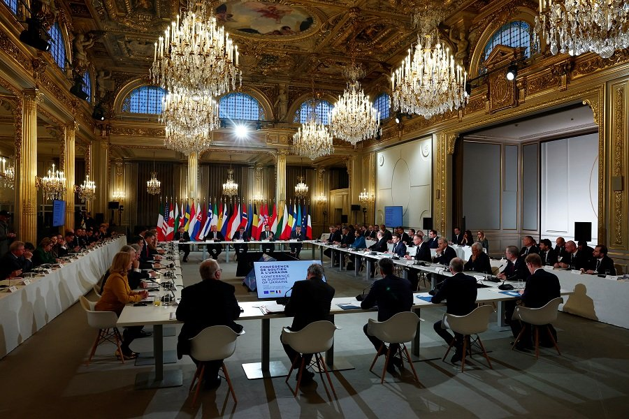 Конференция по поддержке Украины в Париже - Фото: GONZALO FUENTES/POOL/TASS