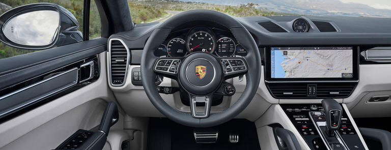 Новый Porsche Cayenne - интерьер