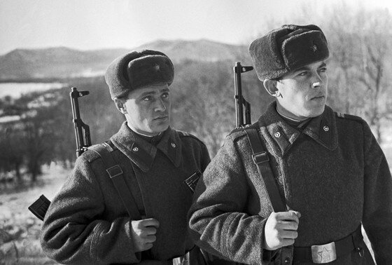    Приморский край. Участники событий на острове Даманский