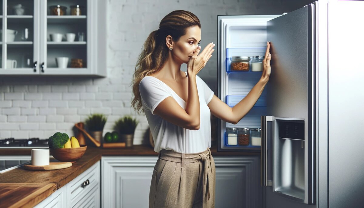 Как бороться с неприятным запахом в холодильнике.