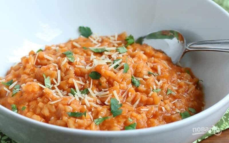 Рецепт Томатного Ризотто