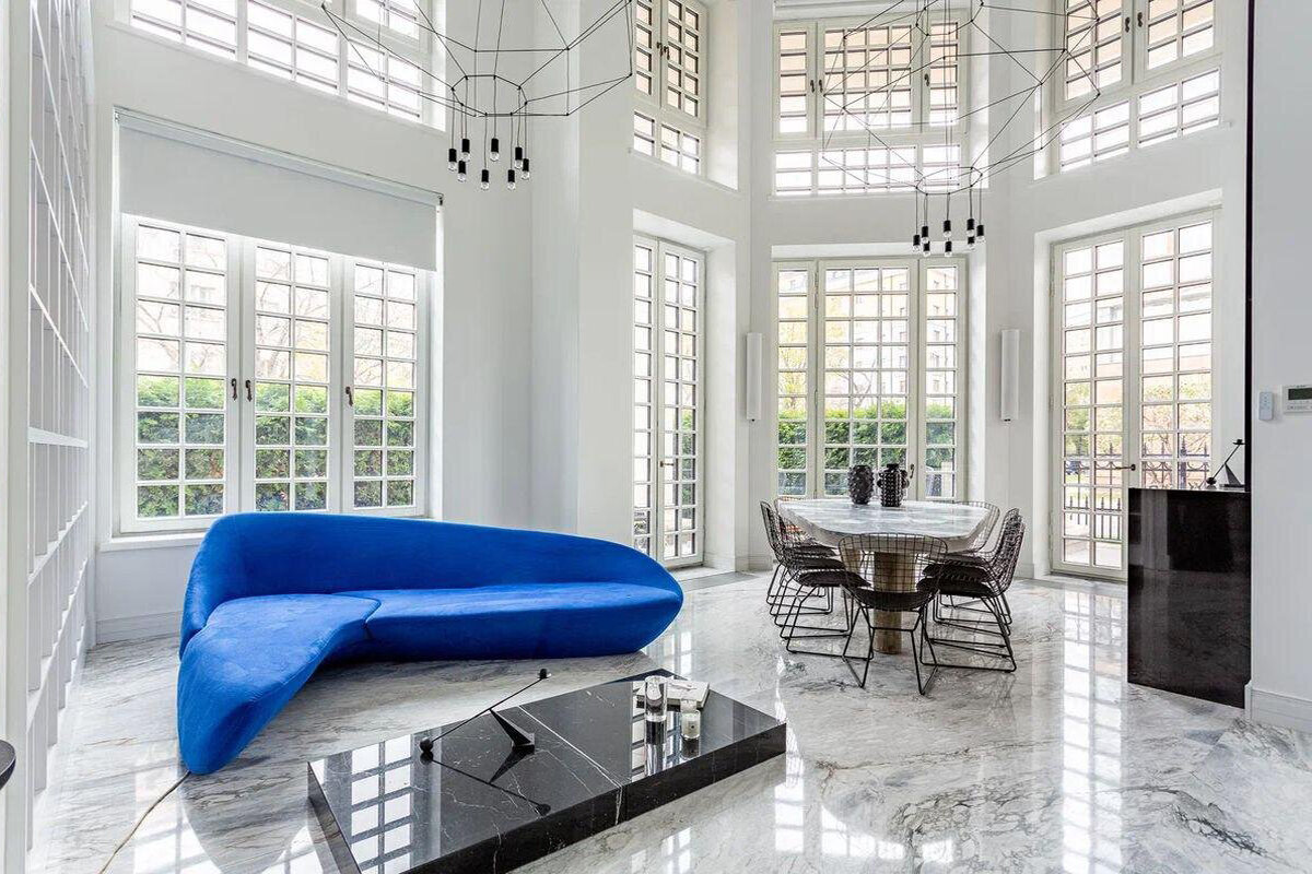 Двухуровневый таунхаус в жилом комплексе в Хамовниках / фото https://realty.rbc.ru/news/65d49d339a79470276452f19