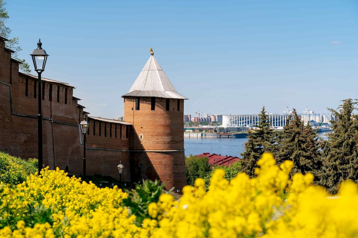 Тур в нижний новгород из москвы. Нижегородский Кремль Нижний Новгород. Нижний Новгород 800 Кремль. Нижний Новгород Кремль Волга. Борисоглебская башня Нижний Новгород.