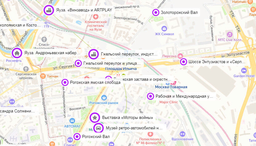 Интерактивная карта «Город на память» | Город на память | Дзен