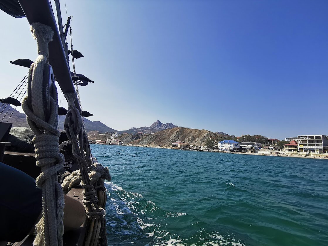 Старт морской прогулки