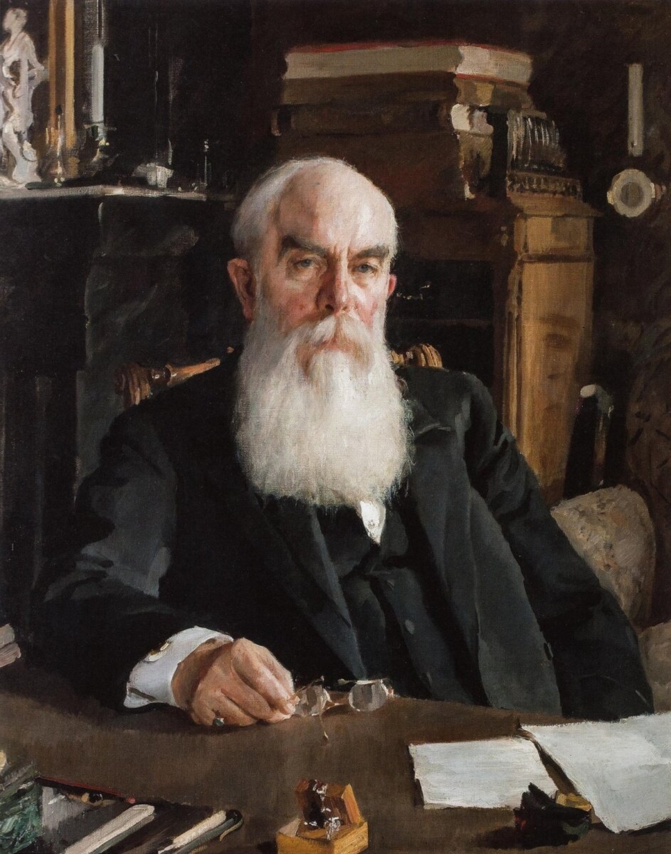    Алексей Абрикосов. Портрет работы В. А. Серова, 1895, Русский музей. Фото: Commons.wikimedia.org