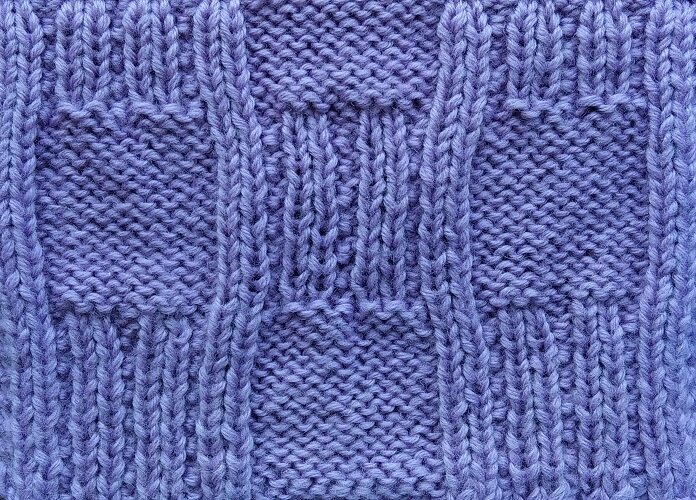 Изнаночная сторона узора