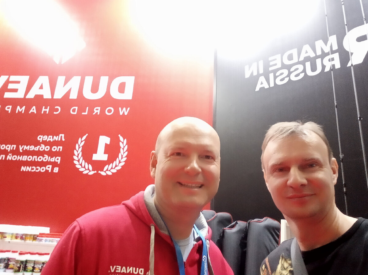 Чемпион мира по ловле донной удочкой (по фидеру) и руководитель компании "DUNAEV" Александр Дунаев