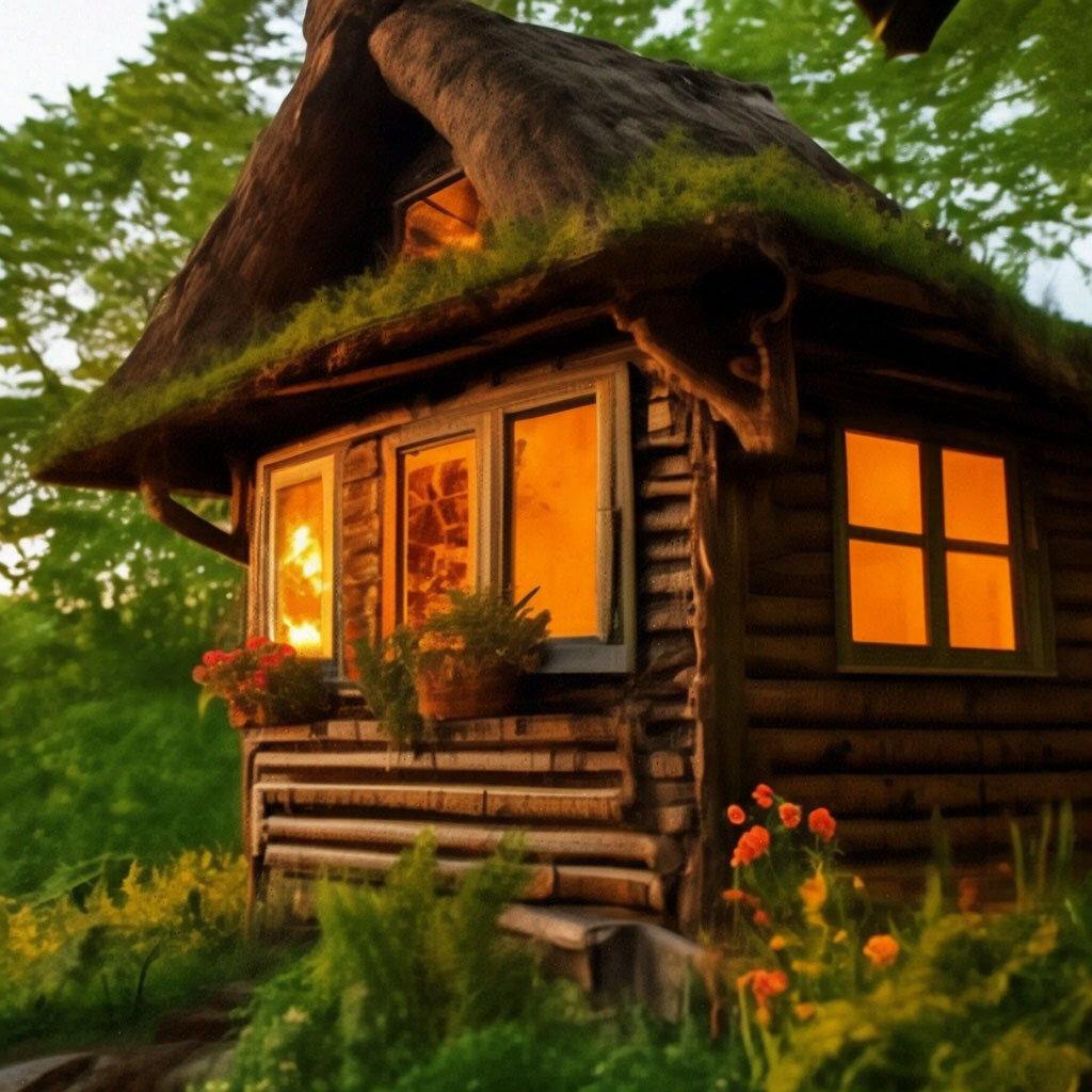 избушка на курьих ножках