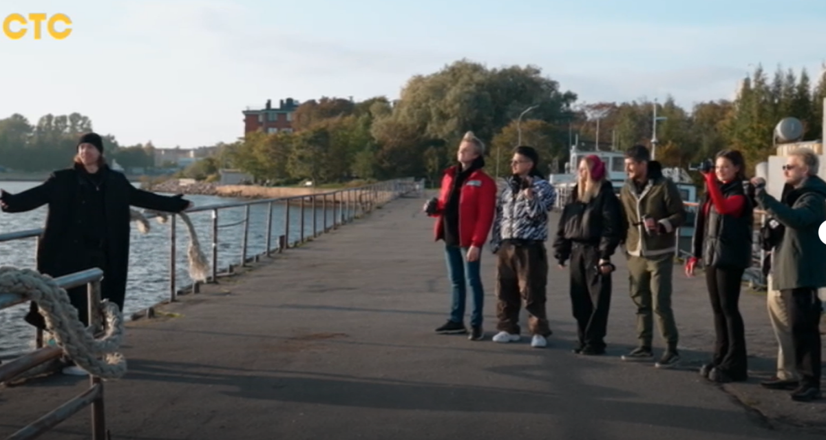 Кадр из шоу "Прятки"