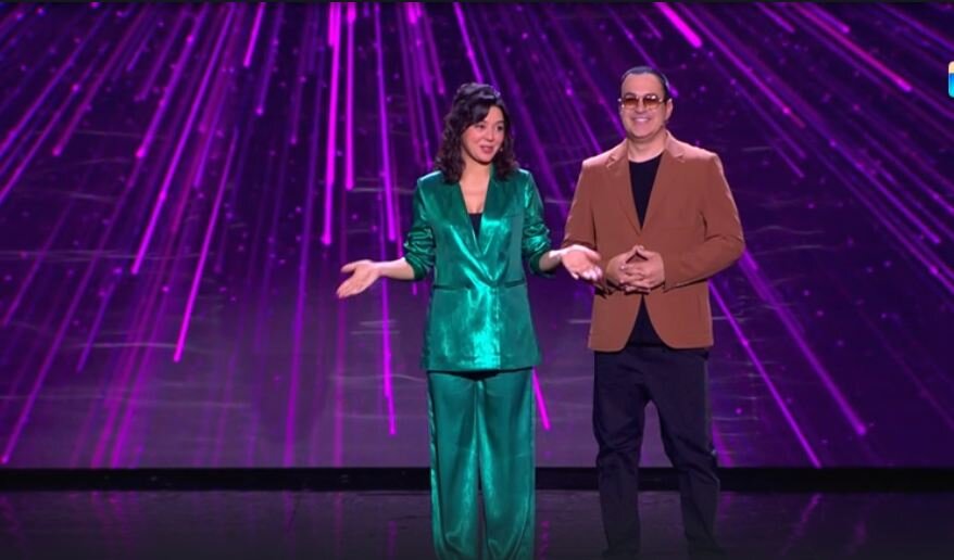 Марина Кравец и Гарик Мартиросян