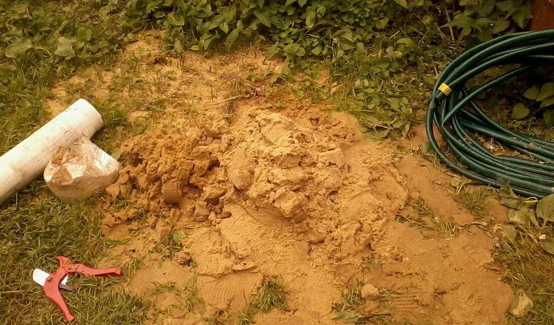 Песок в скважине