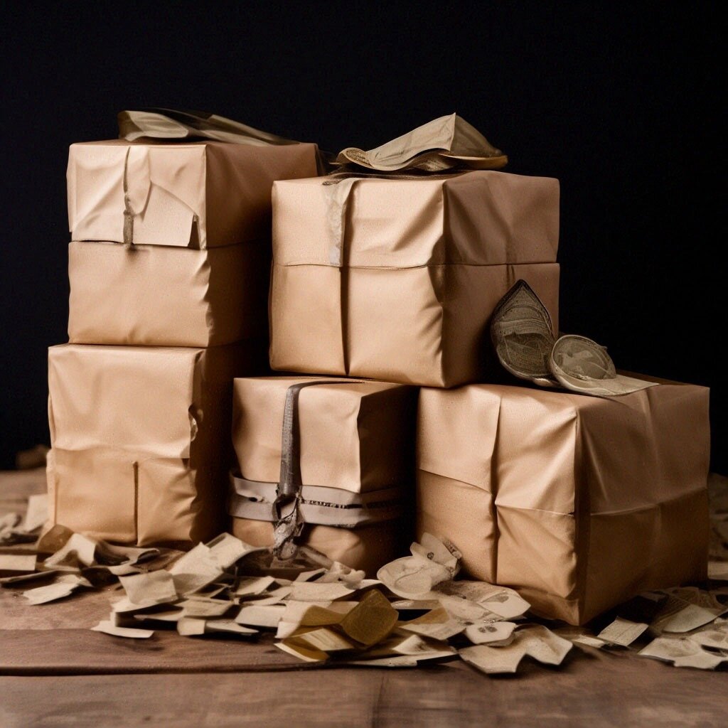 Посылки, доставки, книги… Творчество ИИ