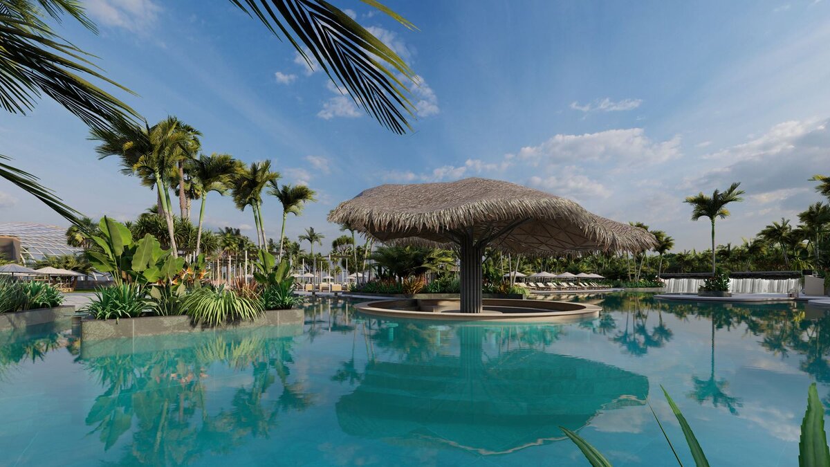 Территория отеля Ethno Belek 