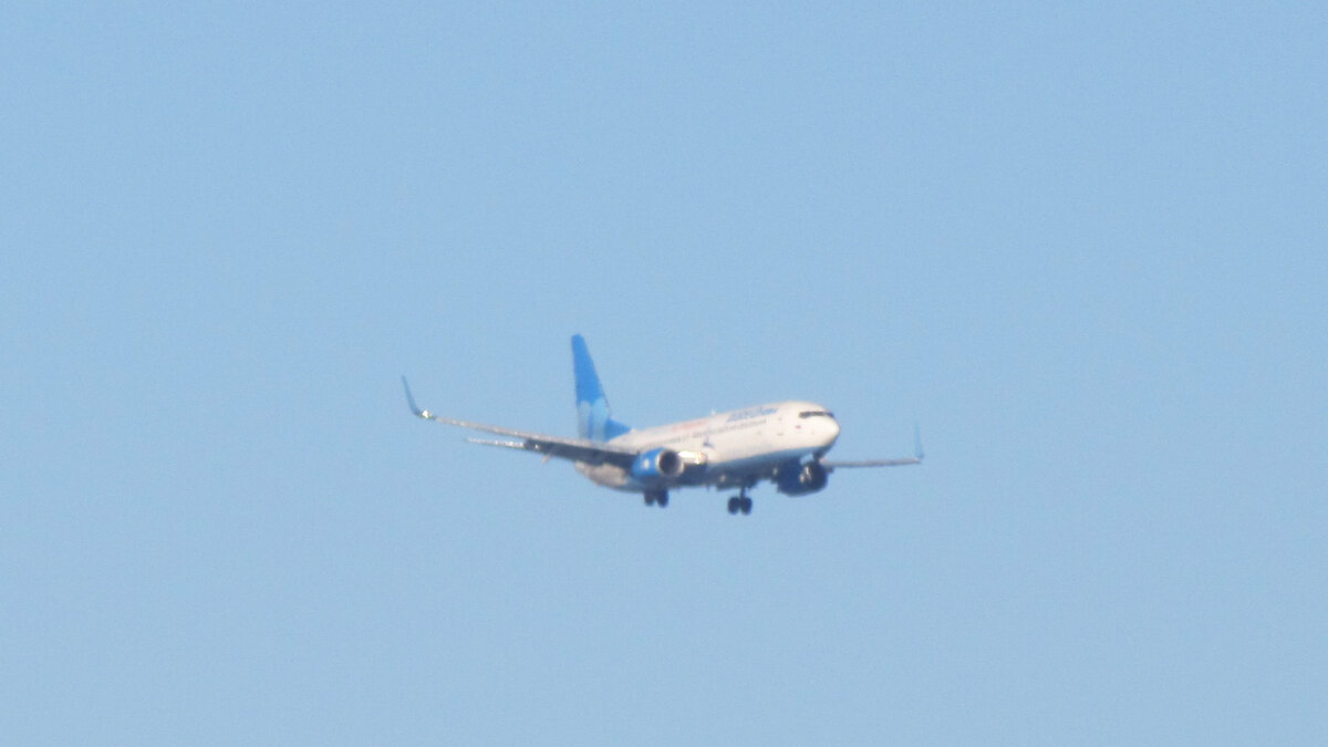 Boeing 737-800 авиакомпании "Победа",  фирменный самолет "Отдыхай на Ставрополье"