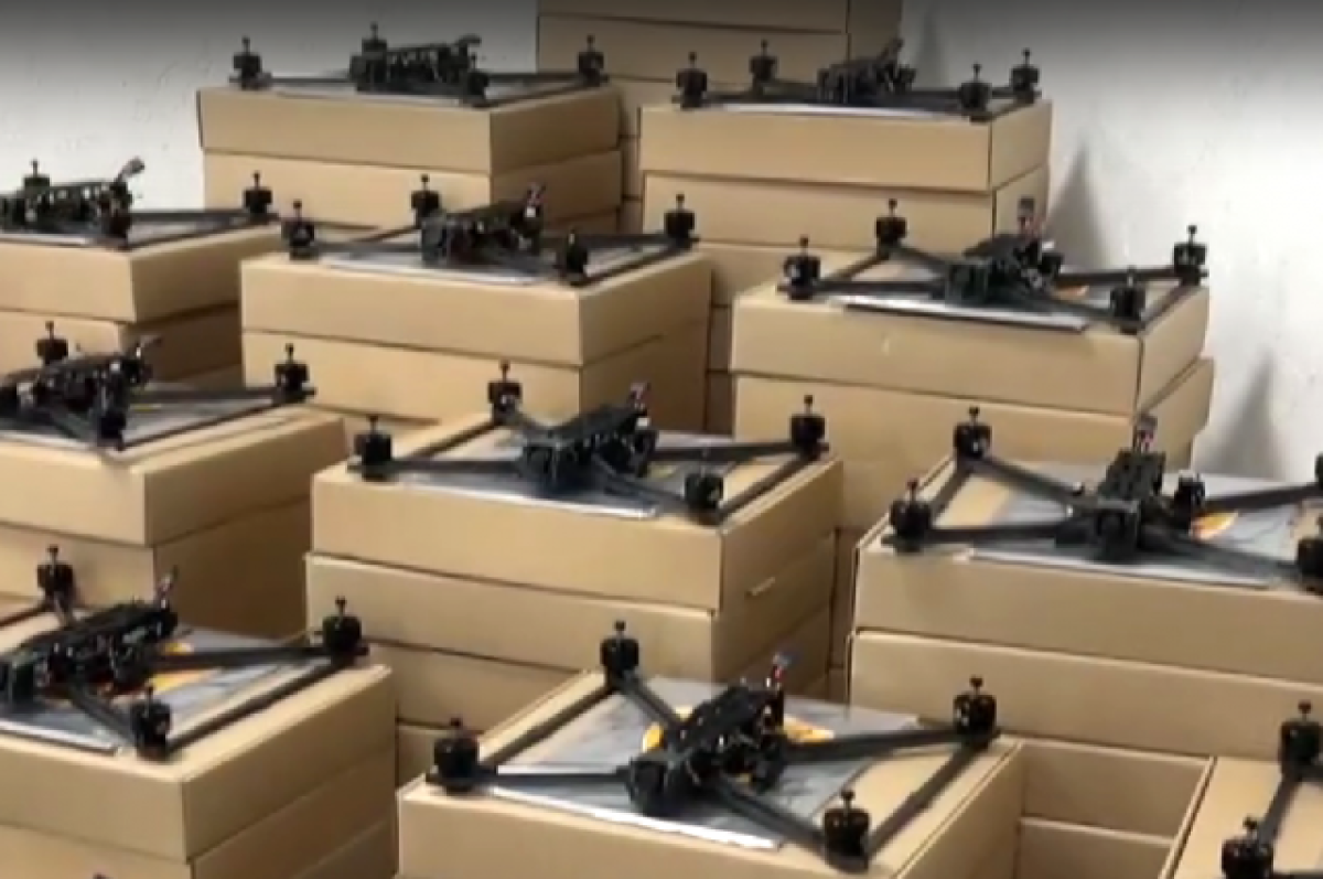    В зоне СВО испытывают новую партию ульяновских дронов «Пиранья»