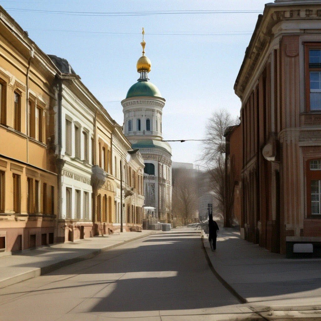 Очень похоже на старый Симбирск, жаль многие культовые здания прежние власти жестоко уничтожали. Они органично жили в общем архитектурном пространстве города. И были значимыми акцентами облика города. 