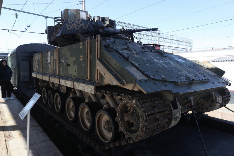    Трофейная техника. Фото министерства обороны Российской Федерации