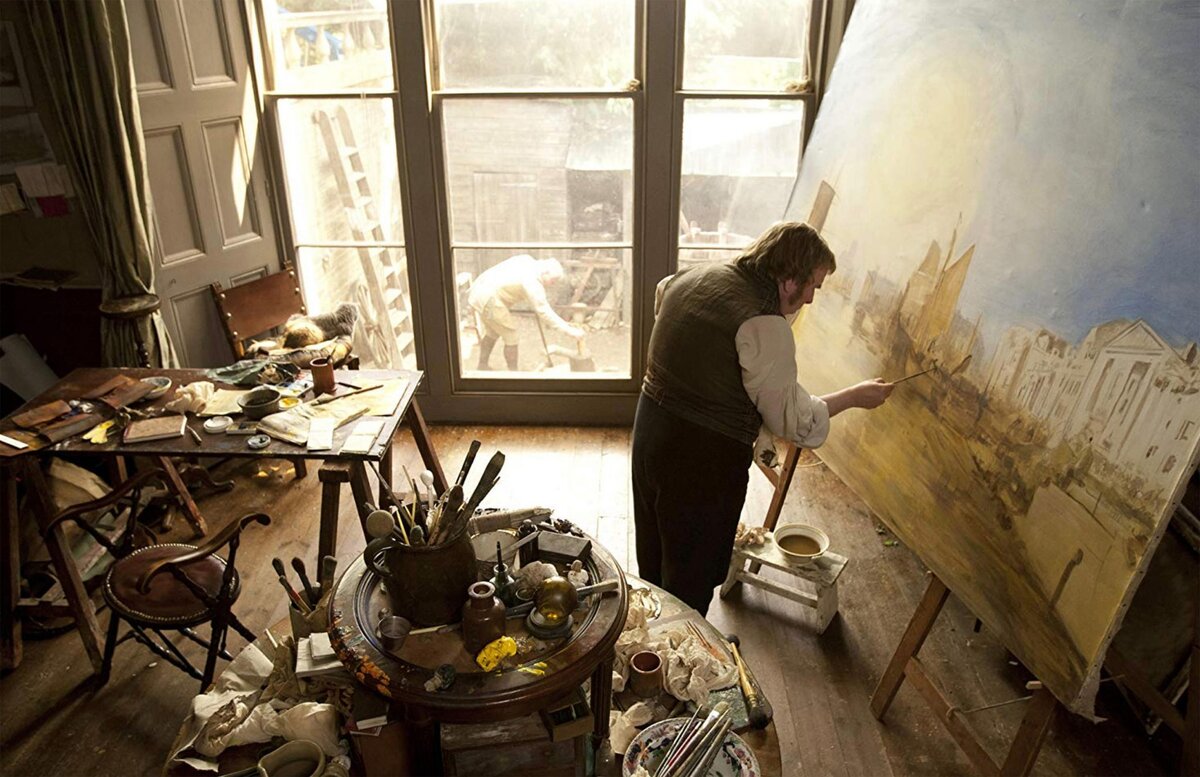 Тимоти Сполл в роли Тернера в фильме "Уильям Тернер" (2014)